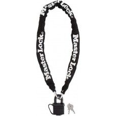 MAS8390EURDPRO Ατσάλινη Αλυσίδα MASTERLOCK 0,9mm Φ 6mm, Με Επένδυση και Λουκέτο 40mm {G.K}