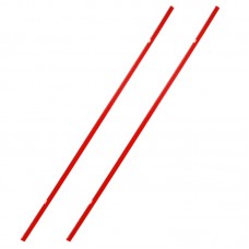 ΥΑΛΟΚΑΘΑΡΙΣΤΗΡΩΝ ΛΑΣΤΙΧΑ ΣΙΛΙΚΟΝΗΣ ΜΕ ΜΕΤΑΛΛΙΚΗ & ΠΛΑΣΤΙΚΗ ΛΑΜΑ ΕΓΧΡΩΜΑ 24&#8221; 610mm - ΚΟΚΚΙΝΟ