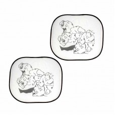 ΣΚΙΑΣΤΡΑ ΠΛΑΪΝΑ ΖΕΥΓΑΡΙ ΜΕ ΒΕΝΤΟΥΖΑ 2 ΤΕΜΑΧΙΑ - FOUR DOGS