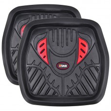 ΣΚΑΦΑΚΙΑ YARK ΠΙΣΩ ΘΕΣΗΣ 2 ΤΜΧ - ΜΑΥΡΟ/ΚΟΚΚΙΝΟ