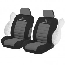 ΚΑΛΥΜΜΑΤΑ ΜΠΡΟΣΤΙΝΑ SPORT SERIES 2 ΤΜΧ - ΜΑΥΡΟ/ΓΚΡΙ