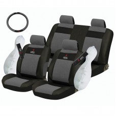 ΚΑΛΥΜΜΑΤΑ ΣΕΤ 3 ΣΕ 1 XDC 11 ΤΜΧ - ΜΑΥΡΟ/ΓΚΡΙ