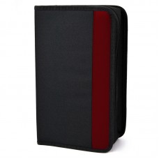 ΘΗΚΗ ΓΙΑ 128 CD - ΜΑΥΡΟ/ΚΟΚΚΙΝΟ