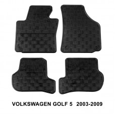 ΣΚΑΦΑΚΙΑ ΠΑΤΑΚΙΑ ΕΙΔΙΚΑ ΣΕΤ ΜΑΥΡΑ 4 ΤΜΧ - V.GOLF 5 03-08