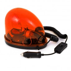 ΦΑΡΟΣ ΜΑΓΝΗΤΙΚΟΣ ΟΒΑΛ 12V - ΠΟΡΤΟΚΑΛΙ