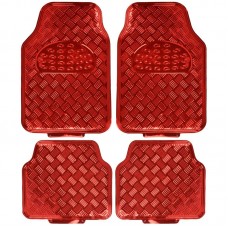 ΠΑΤΑΚΙΑ ΣΕΤ ΑΛΟΥΜΙΝΙΟΥ 4 ΤΜΧ - ΚΟΚΚΙΝΟ