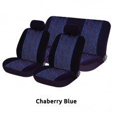 ΚΑΛΥΜΜΑΤΑ ΣΕΤ Α&#8217; ΠΟΙΟΤΗΤΑ VELOUR-JACQUARD 6 ΤΜΧ - Chaberry Blue