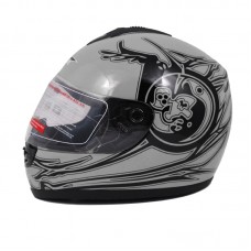 ΚΡΑΝΟΣ FULL FACE V190 MEDIUM - ΓΚΡΙ