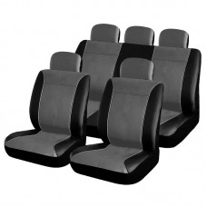 ΚΑΛΥΜΜΑΤΑ ΣΕΤ PLATINUM PU 9 ΤΜΧ - ΜΑΥΡΟ/ΓΚΡΙ