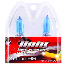 ΛΑΜΠΕΣ XENON H9 65W ΖΕΥΓΑΡΙ