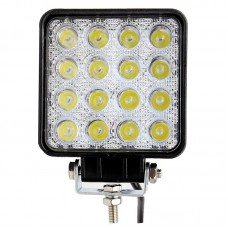 ΠΡΟΒΟΛΕΑΣ ΕΡΓΑΣΙΑΣ LED ΤΕΤΡΑΓΩΝΟΣ 48W 10-30V 3520LM, 6000K