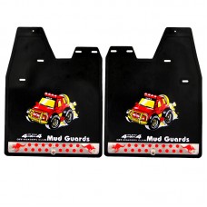 ΛΑΣΠΩΤΗΡΕΣ SUV 48x36cm ΜΑΥΡΟΙ ΖΕΥΓΑΡΙ - SUV ΜΑΥΡΟ