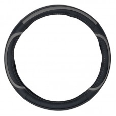 ΚΑΛΥΜΜΑ ΤΙΜΟΝΙΟΥ MIGGIE 38cm - ΜΑΥΡΟ/ΓΚΡΙ