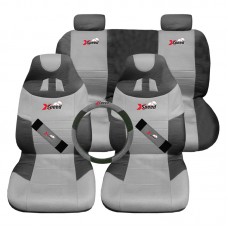 ΚΑΛΥΜΜΑΤΑ ΣΕΤ 3 ΣΕ 1 X-SPEED 8 ΤΜΧ - ΜΑΥΡΟ/ΚΟΚΚΙΝΟ