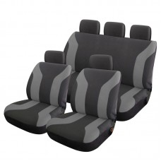 ΚΑΛΥΜΜΑΤΑ ΣΕΤ CHAMPION 9 ΤΜΧ - ΜΑΥΡΟ/ΓΚΡΙ