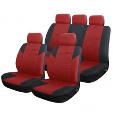 ΚΑΛΥΜΜΑΤΑ ΣΕΤ CALIBRE 9 ΤΜΧ - ΜΑΥΡΟ/ΚΟΚΚΙΝΟ