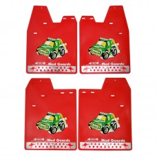 ΛΑΣΠΩΤΗΡΕΣ SUV 48x36cm 4ΤΜΧ - SUV ΚΟΚΚΙΝΟ