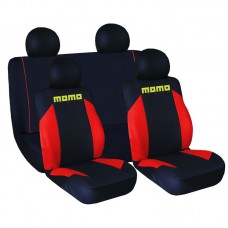 ΚΑΛΥΜΜΑΤΑ ΣΕΤ ΜΟΜΟ ΔΙΑΙΡΟΥΜΕΝΑ 8 ΤΜΧ - ΜΑΥΡΟ/ΚΟΚΚΙΝΟ