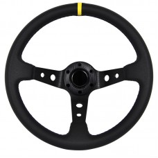 ΤΙΜΟΝΙ ΒΑΘΥ ΜΑΥΡΟ DARK SPY 35cm - ΜΑΥΡΟ/ΚΙΤΡΙΝΟ