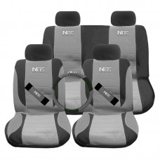 ΚΑΛΥΜΜΑΤΑ ΣΕΤ 3 ΣΕ 1 NOS SERIES 11 ΤΜΧ - ΜΑΥΡΟ/ΓΚΡΙ